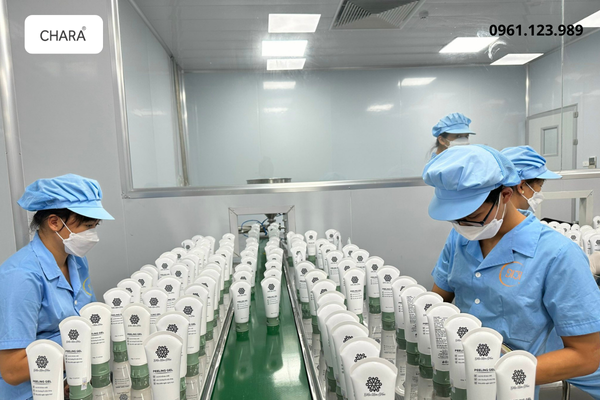 xưởng gia công mỹ phẩm
